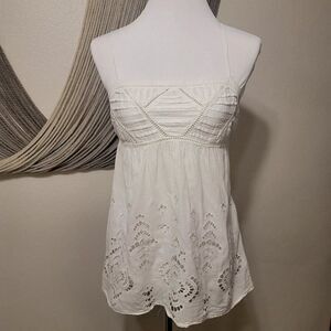Unit Lace Detail Cross Back Camisole Sz S